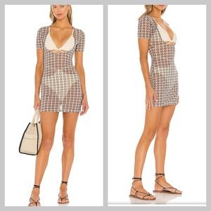 DEVON WINDSOR Gemma Dress In Cream